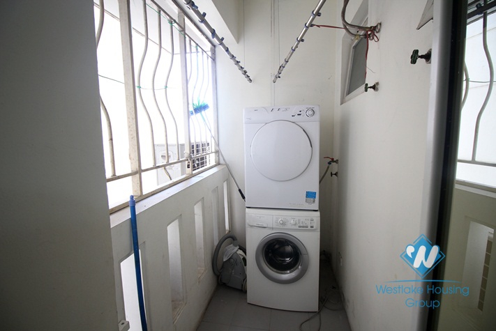 Fully furnished apartment with beautiful wooden floor is available for rent in Ciputra